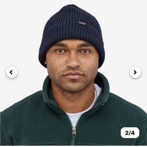 Patagonia Navy Blue Beanie